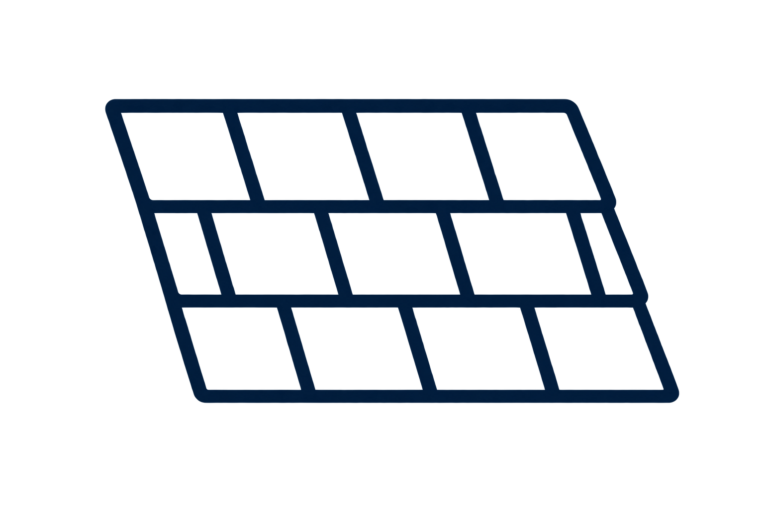 Roof shingles icon