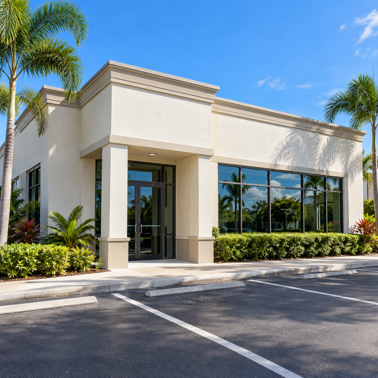 Commercial pressure washing